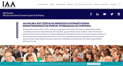 Desktop Screenshot of iaa.org.pl