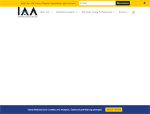 Tablet Screenshot of iaa.ch